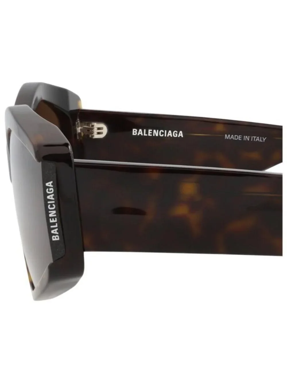 New Balenciaga Womens Cat Eye Havana Havana Brown Fashion Designer Sunglasses